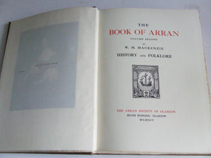 The Book of Arran - original edition