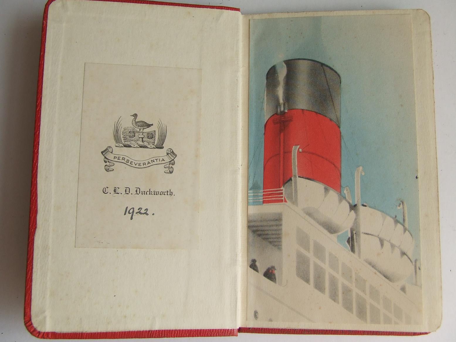 Fleet of the Cunard Line from 1840 - manuscript