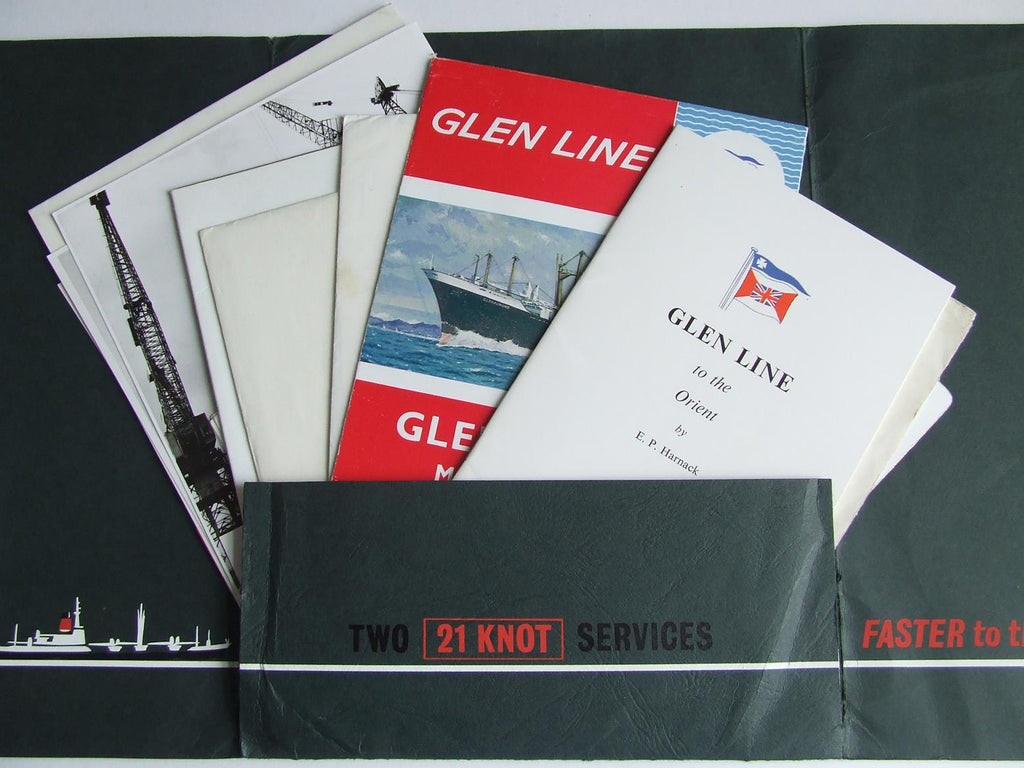 Glen Line Ships - Launch Memorabilia