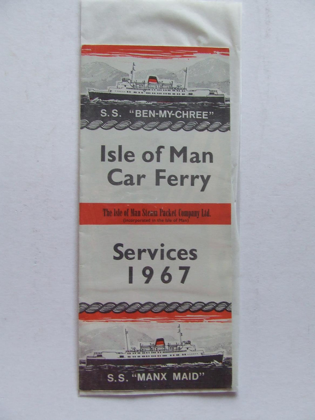Isle of Man Car Ferry Services 1967 [from Liverpool and Ardrossan]
