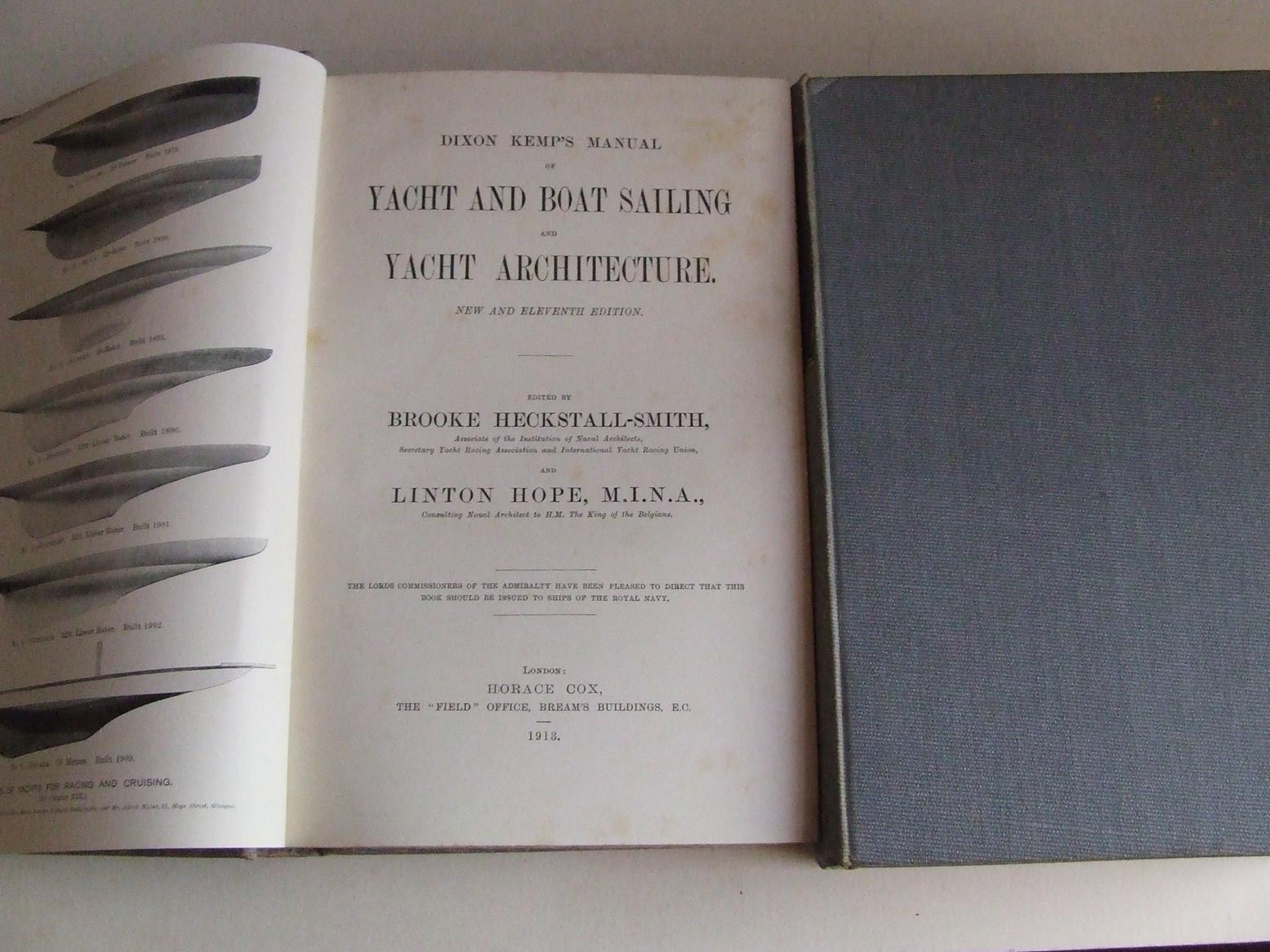 Dixon Kemp's Manual of Yacht and Boat Sailing and Yacht Architecture