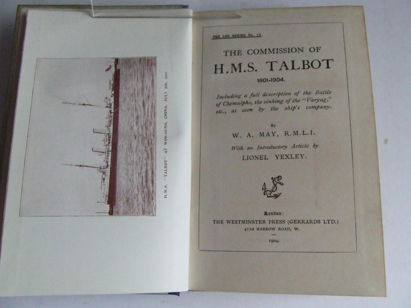 The Commission of H.M.S.Talbot 1901-1904