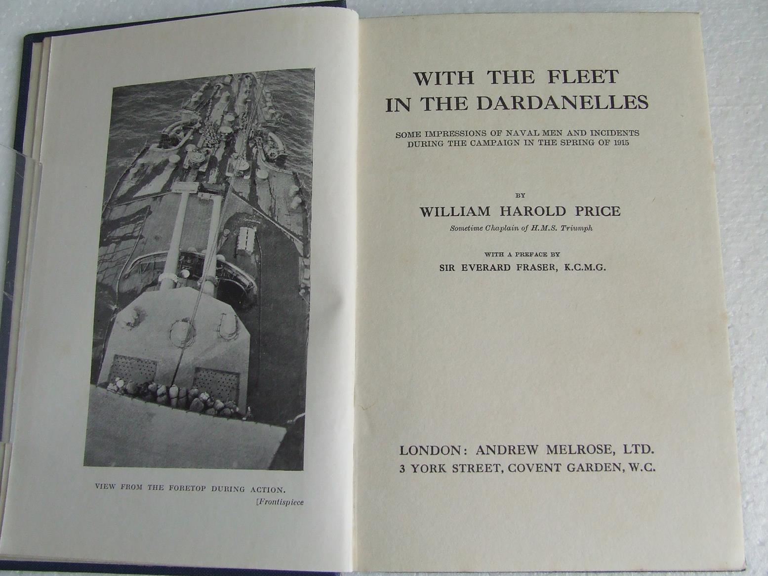 With the Fleet in the Dardanelles