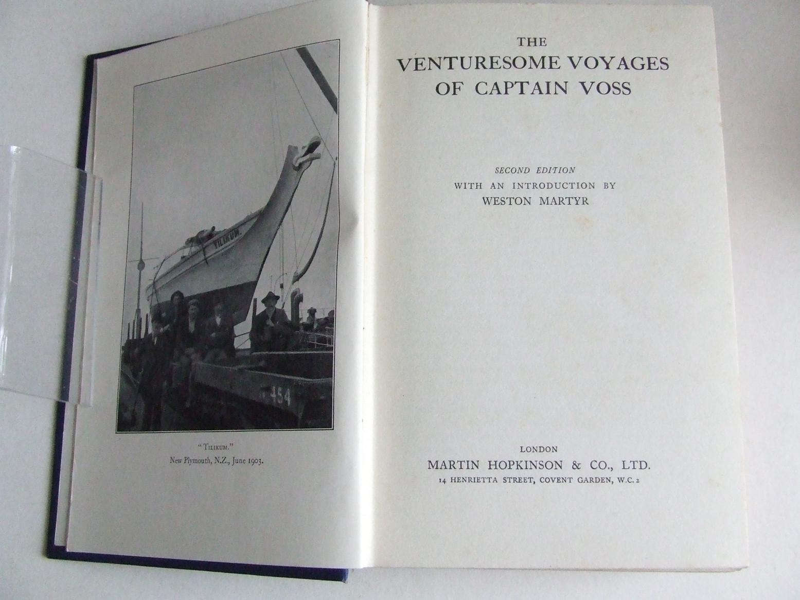 The Venturesome Voyages of Captain Voss