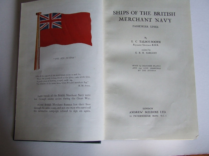 Ships of the British Merchant Navy, passenger lines