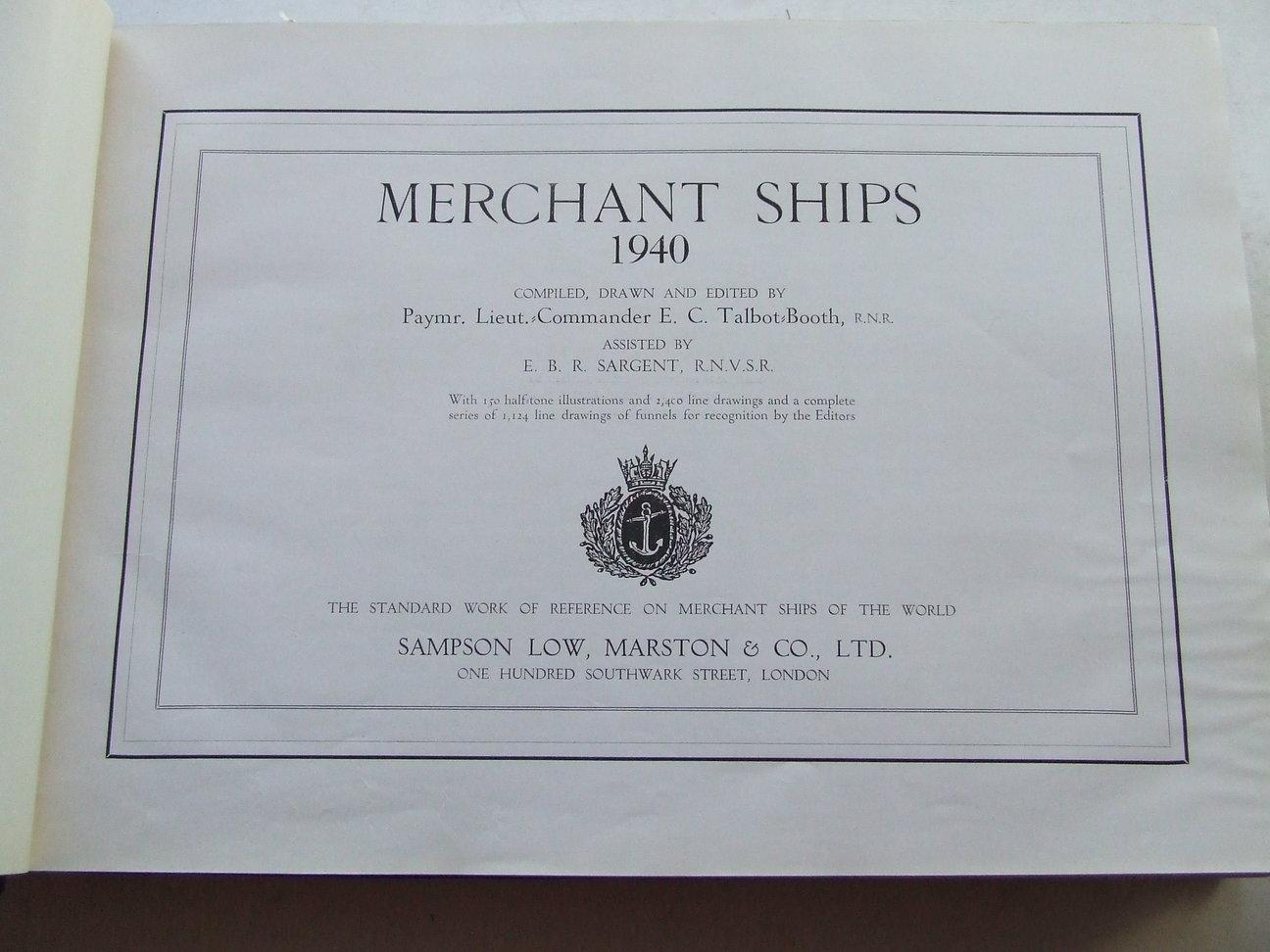 Merchant Ships 1940