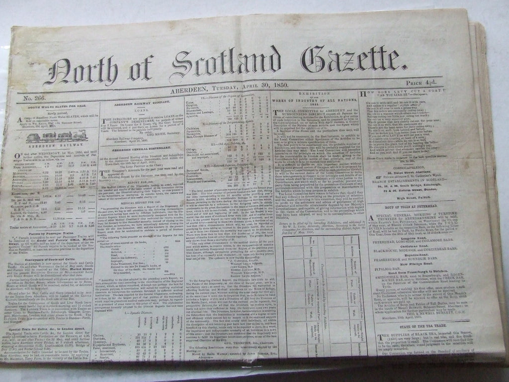 North of Scotland Gazette. no. 266.