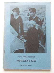 Royal Naval Reserve Newsletter, winter 1987