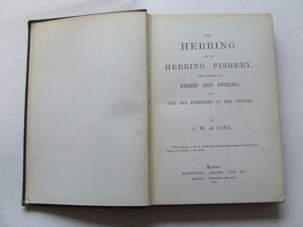 The Herring and the Herring Fishery