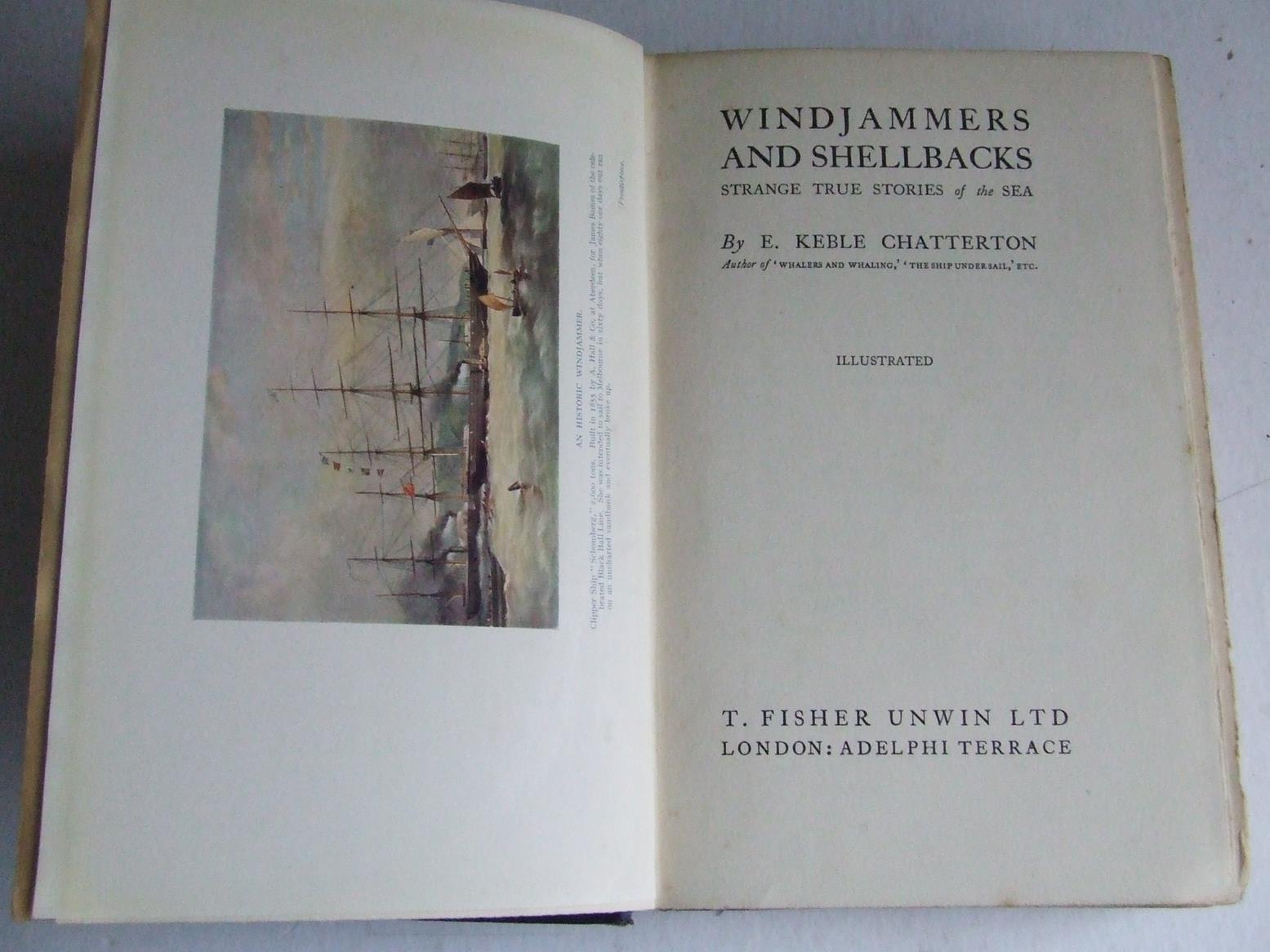 Windjammers and Shellbacks, strange true stories of the sea