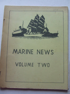 Marine News, Journal of the Ship News Club. volume II (2)