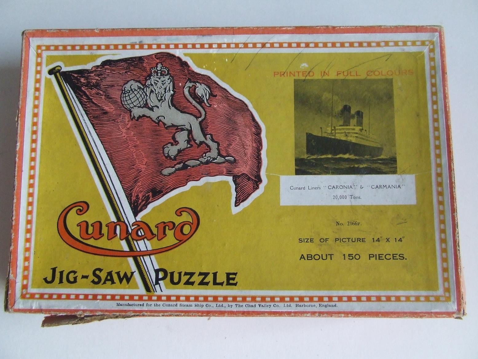 Cunard Jig-Saw Puzzle