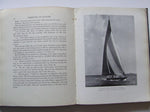 Observer on Ranger during the races for the America's Cup 1937