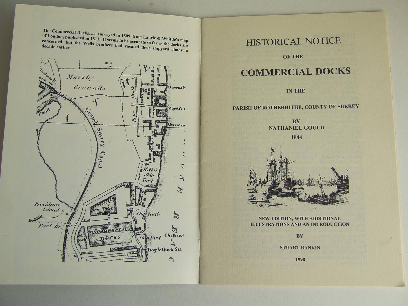 Historical Notice of the Commercial Docks in the Parish of Rotherhithe, County of Surrey [1844]
