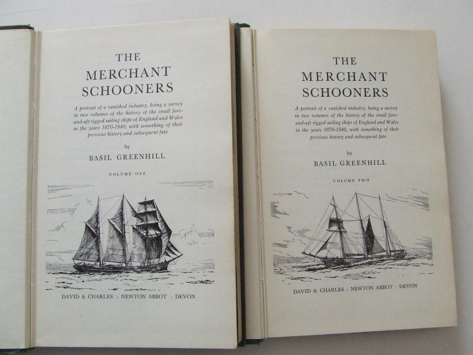 The Merchant Schooners. 2 volume set.