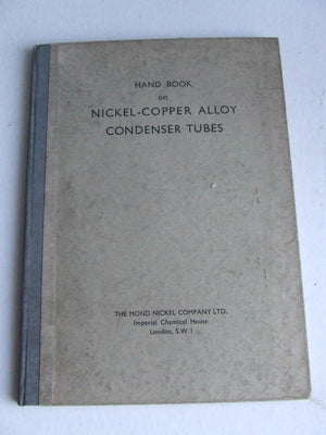 Hand Book of Nickel-Copper Alloy Condenser Tubes