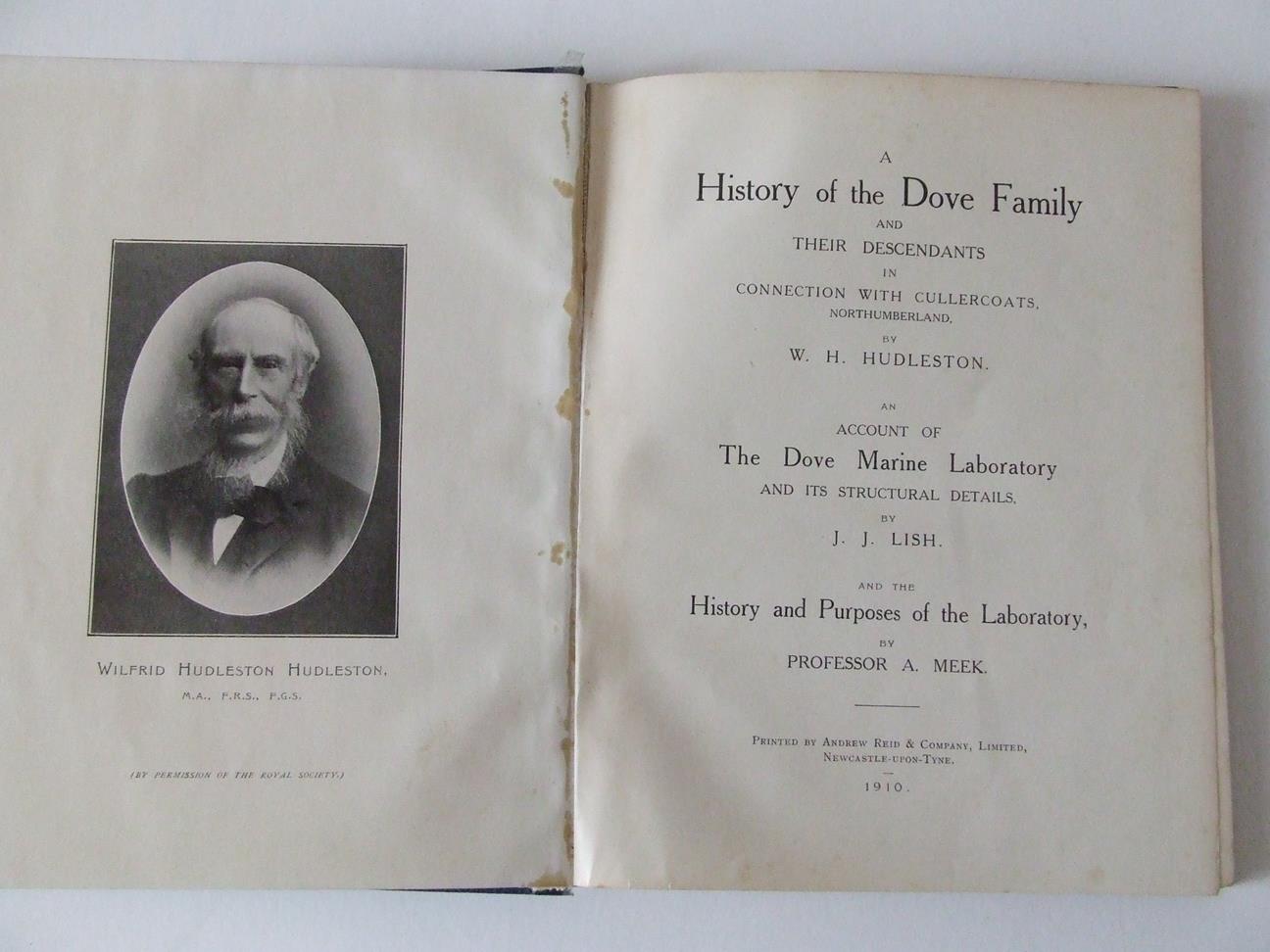 History of the Dove Family and their descendants in connection with Cullercoats, Northumberland