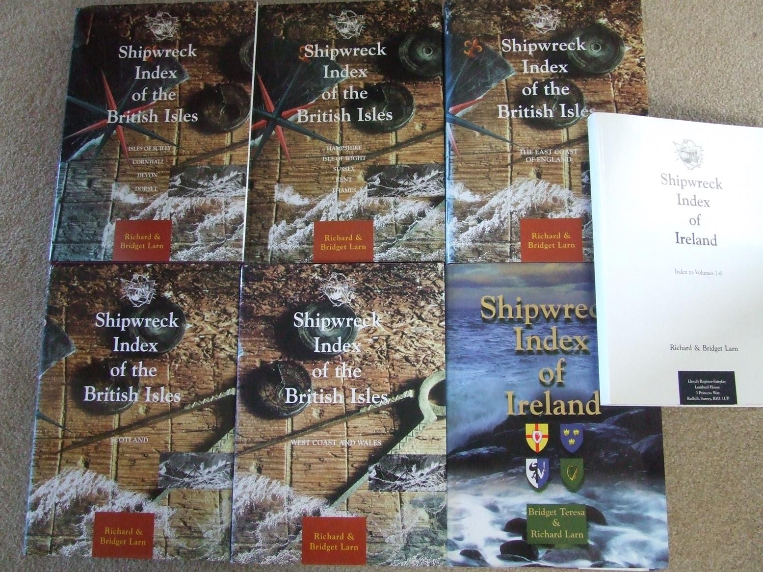Shipwreck Index of the British Isles - complete set