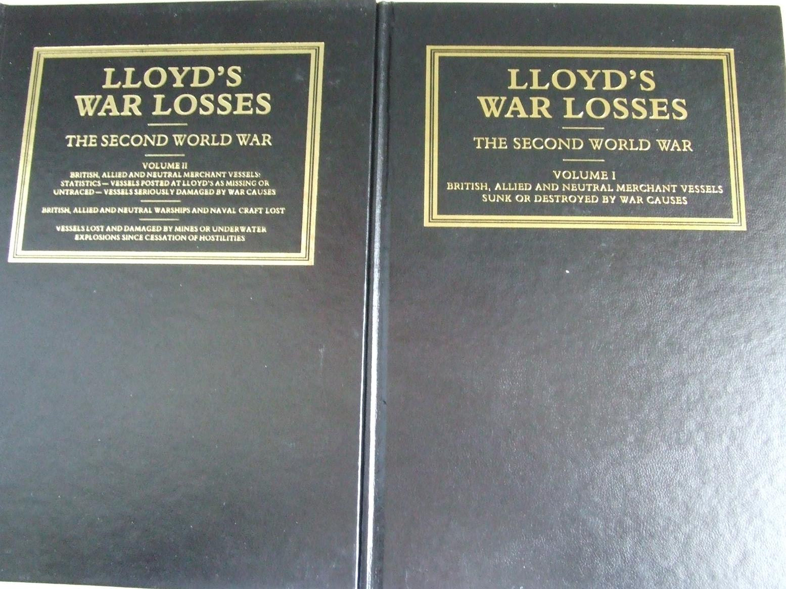 Lloyd's War Losses, The Second World War, 3 September 1939 - 14 August 1945