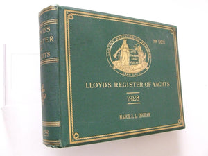 Lloyd's Register of Yachts  -  1928