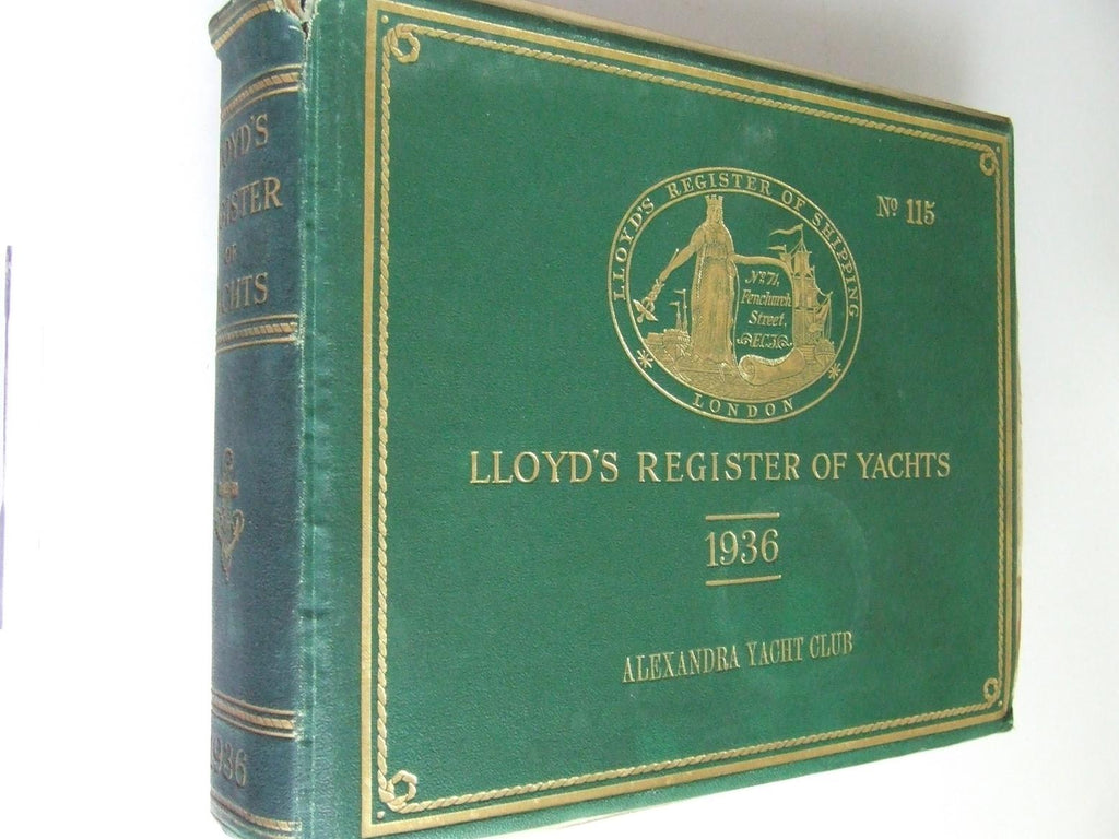 Lloyd's Register of Yachts  1936