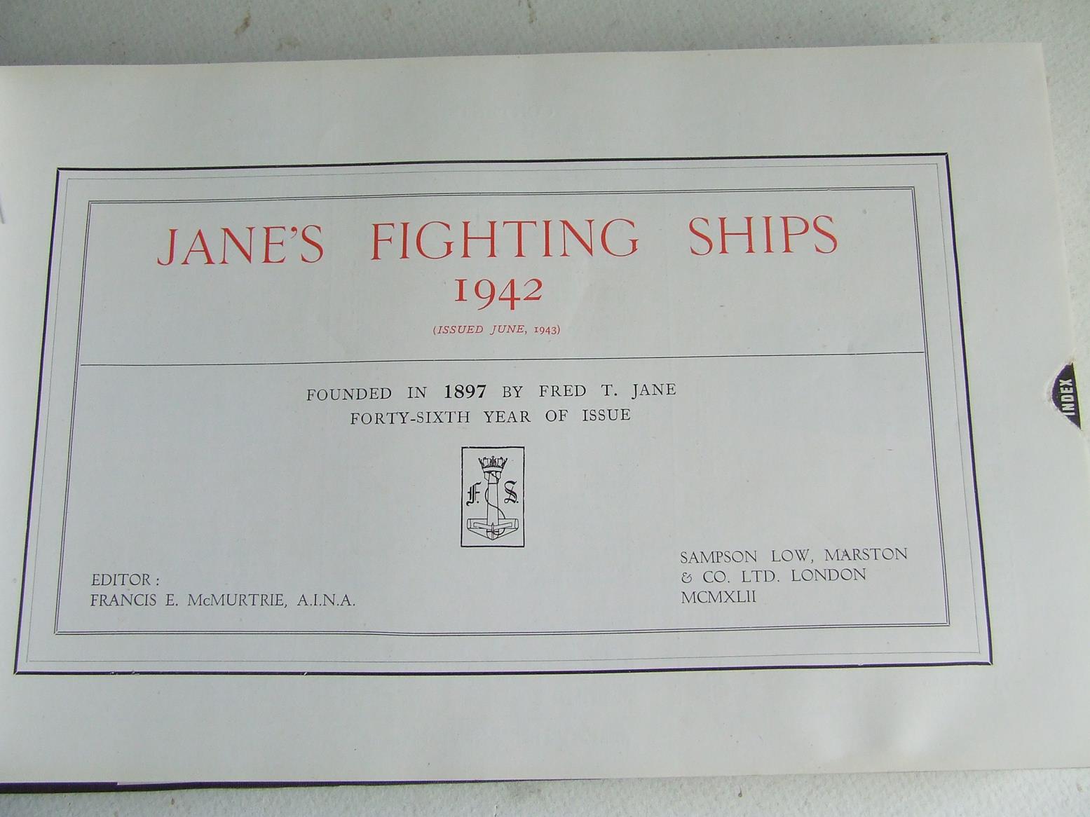 Jane's Fighting Ships 1942 (issued June 1943)