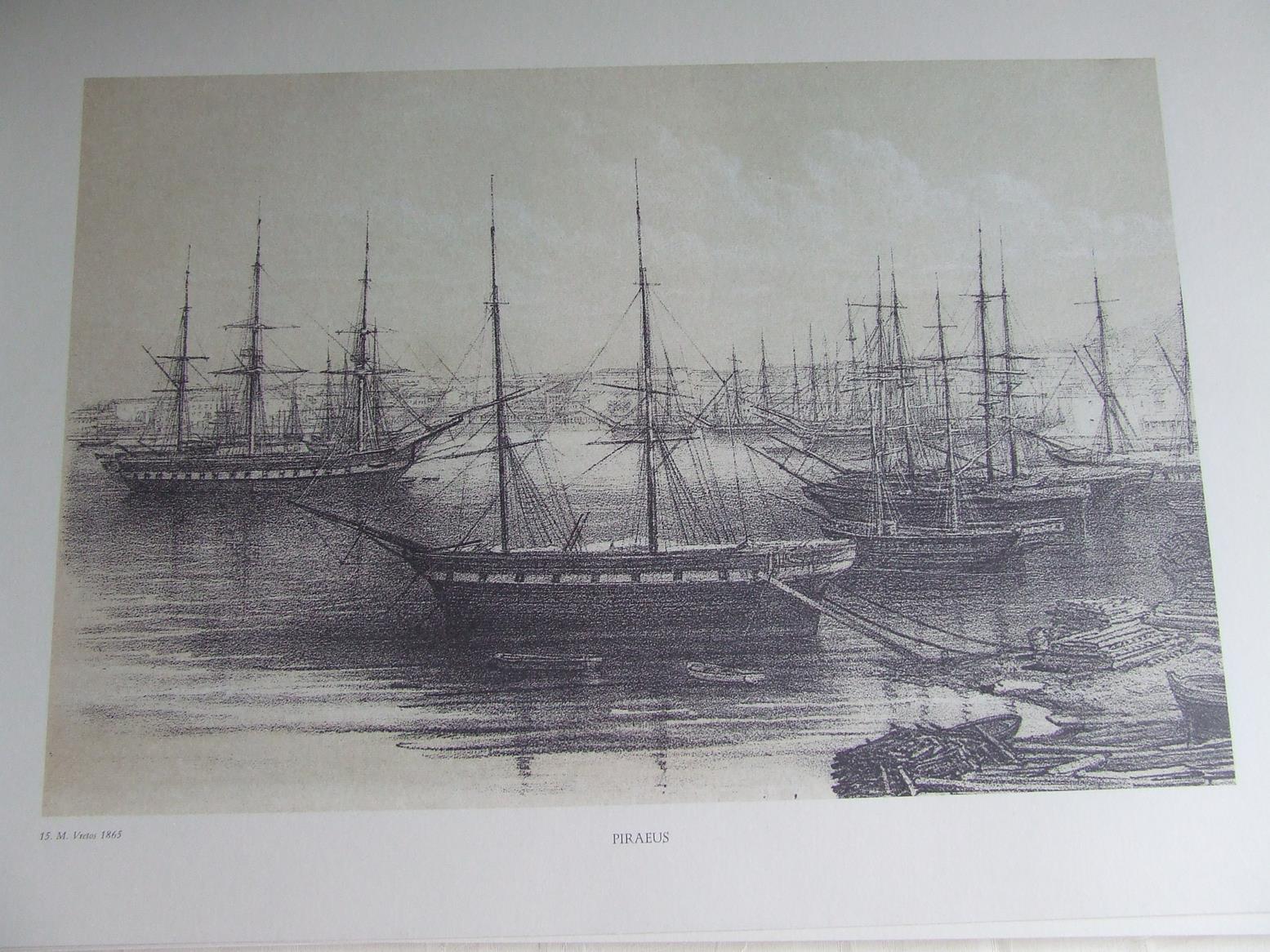 Engravings - Piraeus & Ports of the Mediterranean Sea