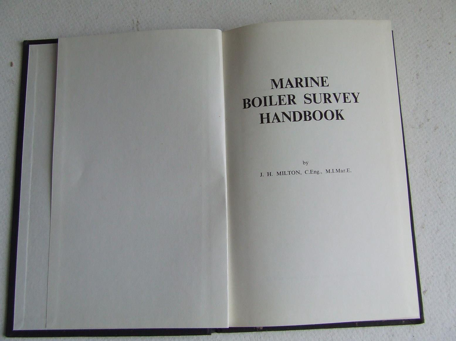 Marine Boiler Survey Handbook