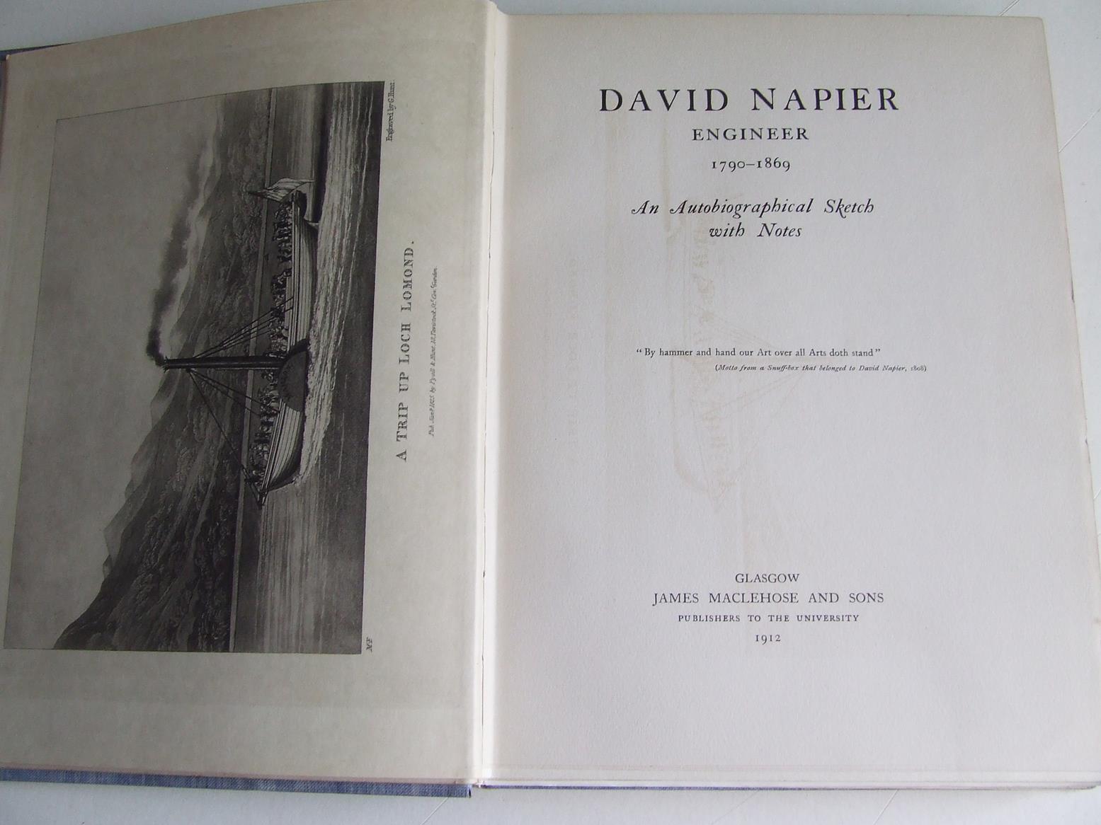 David Napier, Engineer 1790-1869