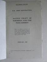 Native Craft of Formosa and the Pescadores
