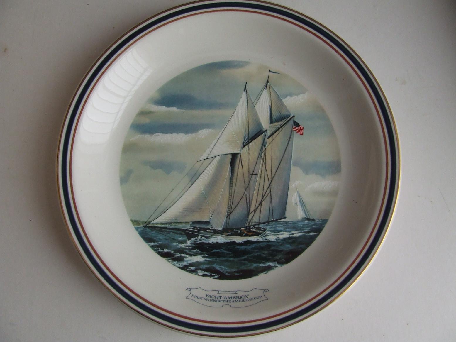 New York Yacht Club Official America's Cup Collector Plate