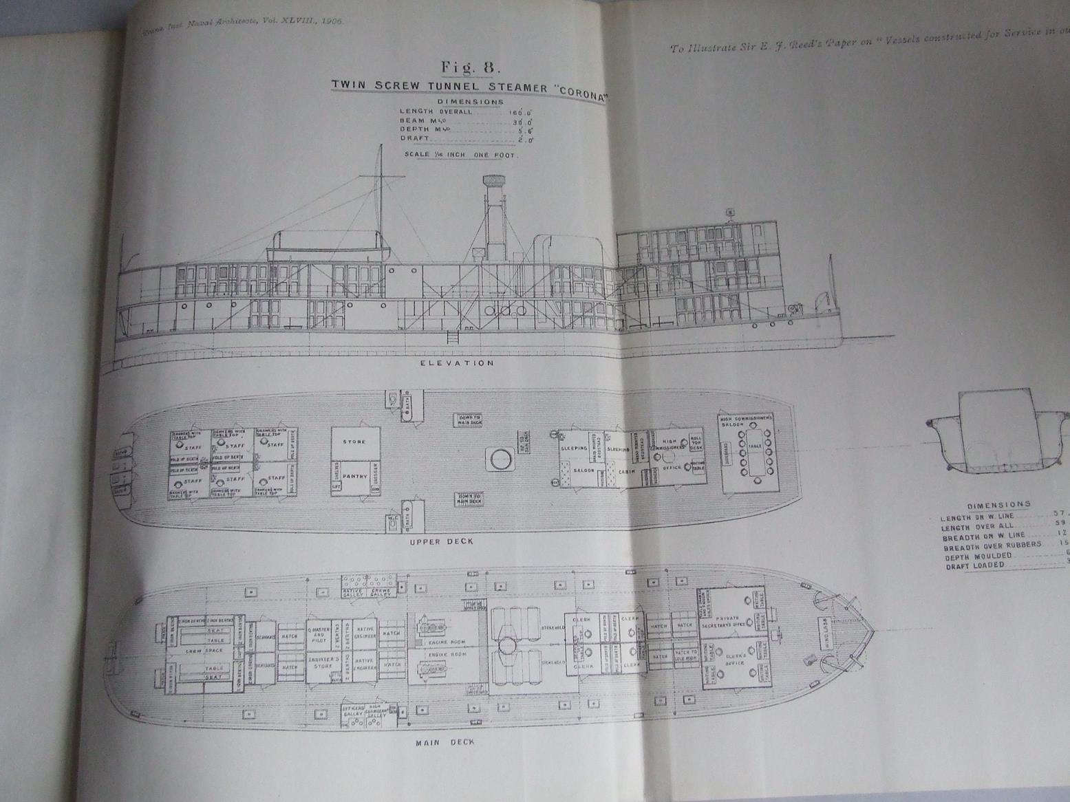 On Vessels Constructed for Service in our Colonies and Protectorates