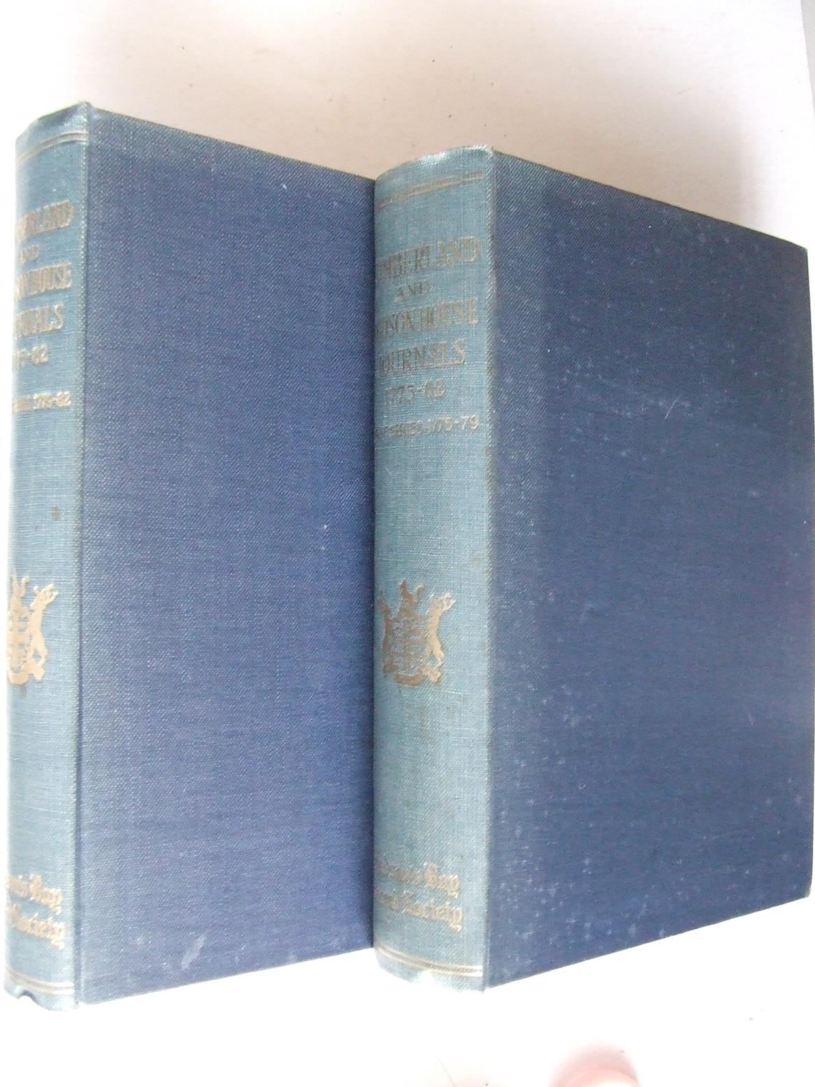 Cumberland House Journals and Inland Journal 1775-82. first and second series