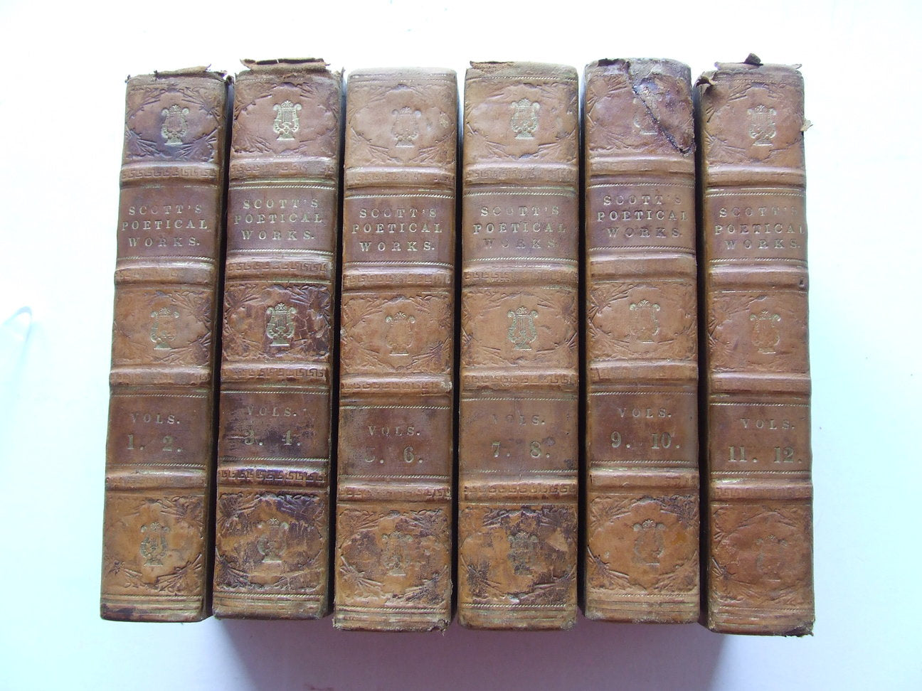 The Poetical Works of Walter Scott, Esq. in twelve volumes