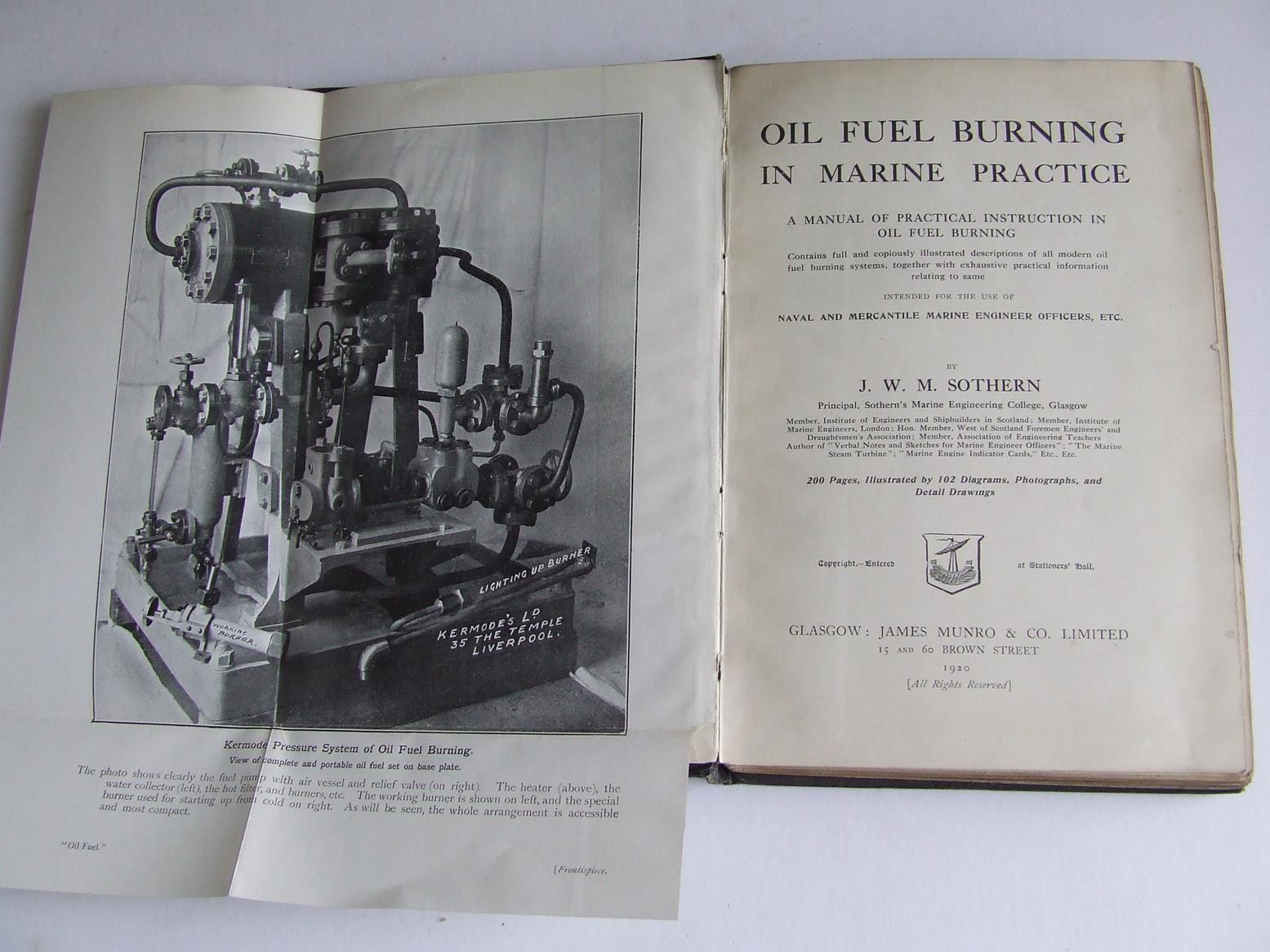 Oil Fuel Burning in Marine Practice