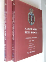 Admiralty Ships Badges, Original Patterns 1919 - 1994
