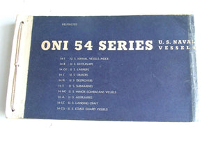 ONI 54 Series - U.S. Naval Vessels