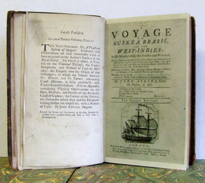 A Voyage to Guinea, Brasil, and the West Indies in His Majesty's Ships The 'Swallow' and the 'Weymouth'  -  John Atkins