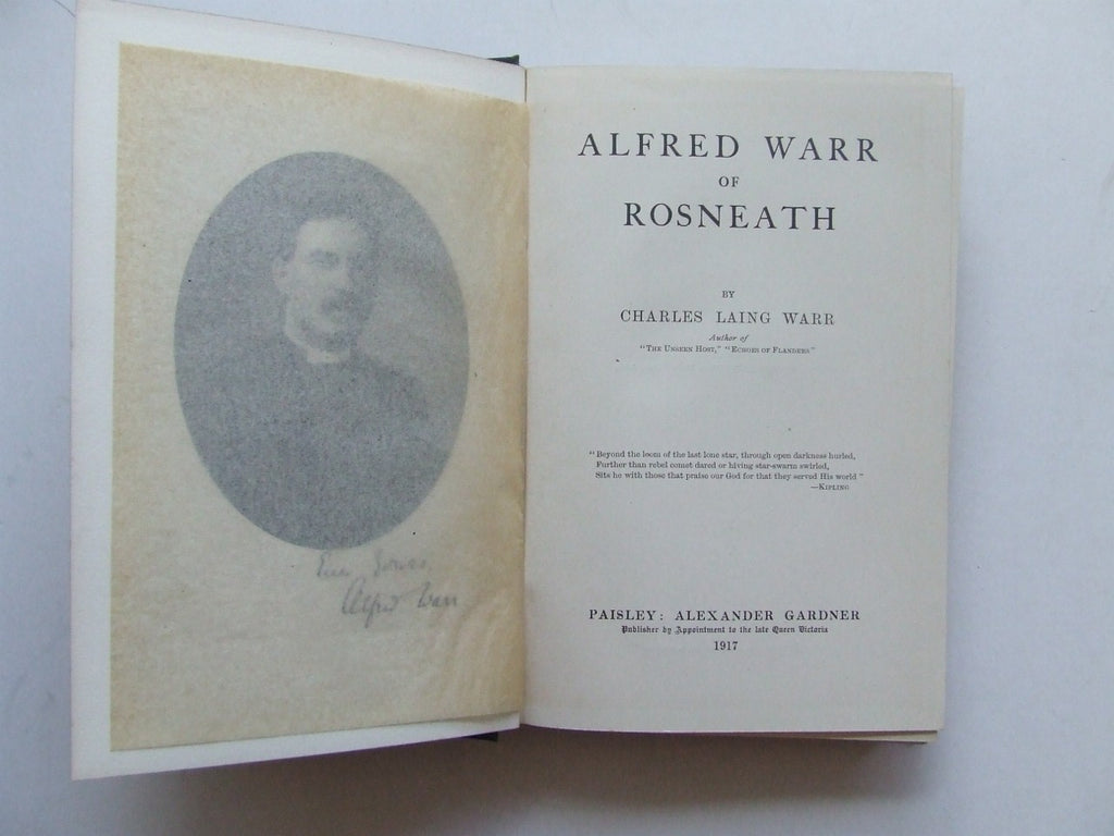 Alfred Warr of Rosneath