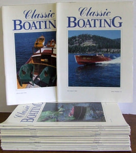 Classic Boating.  issues no. 57 to 74 (Jan/Feb 1994) to Nov/Dec 1996)