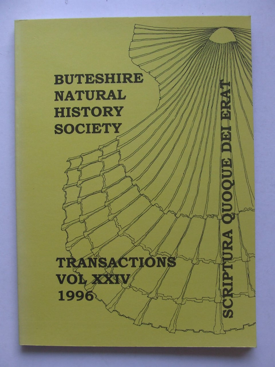 Transactions of the Buteshire Natural History Society, volume XXIV (24)